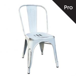 RELIX Καρέκλα-Pro, Μέταλλο Βαφή Antique White