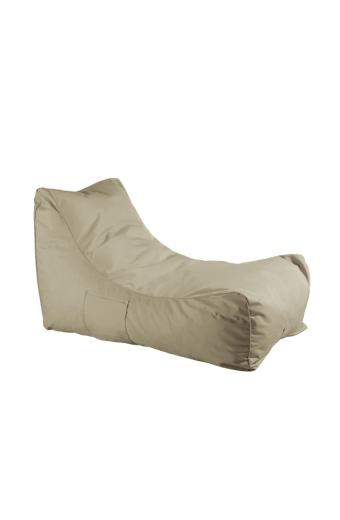 LAZY Πουφ Ανάκλιντρο 100% Αδιάβροχο, Ύφασμα Sand - 70x106x67cm