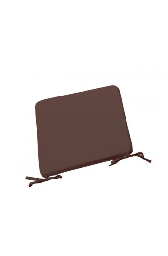 CHAIR Μαξιλάρι Καθίσματος Καφέ - 42x42x3cm