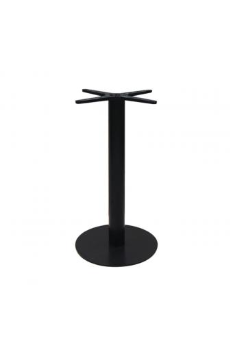 PRATO Βάση Τραπεζιού Μέταλλο Βαφή Μαύρο / 9,90 Kg - Φ40cm H.72cm