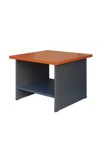 Τραπεζάκι Επισκέπτη Απόχρωση Dark Grey - Cherry - 60x60x45cm