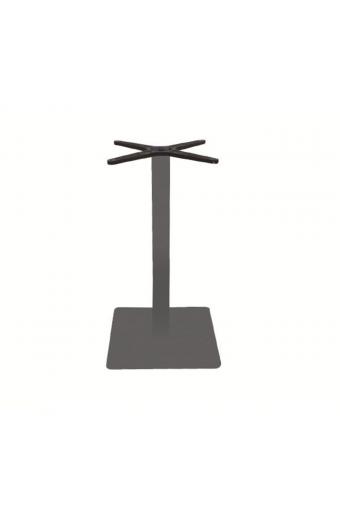 PRATO Βάση Τραπεζιού Μέταλλο Βαφή Ανθρακί (11,85kg) - 40x40cm H.72cm