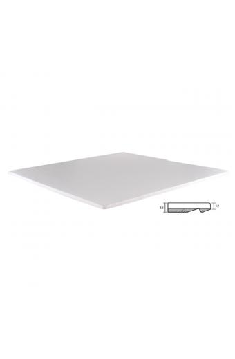 ISO TOP Sliq Plus Επιφάνεια Απόχρωση Pearl White - 80x80cm/18mm