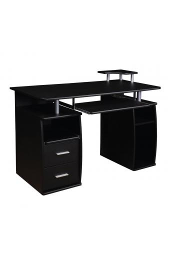 ΓΡΑΦΕΙΟ MDF Απόχρωση Wenge - 120x55x75/85cm