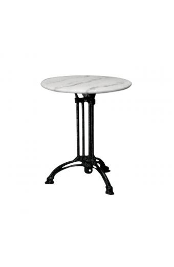 EKO Τραπέζι Τρίνυχο Μαντέμι, Μάρμαρο - Φ60  H.74cm