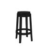 FRIDO Σκαμπό Bar Μαύρο - Φ38 H76cm