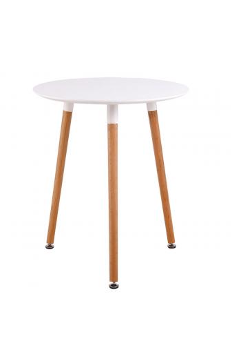ART Τραπέζι Άσπρο MDF - Φ60 H.70cm