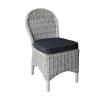 MONTANA Καρέκλα Κήπου Βεράντας - Φ5mm Round Wicker Grey White