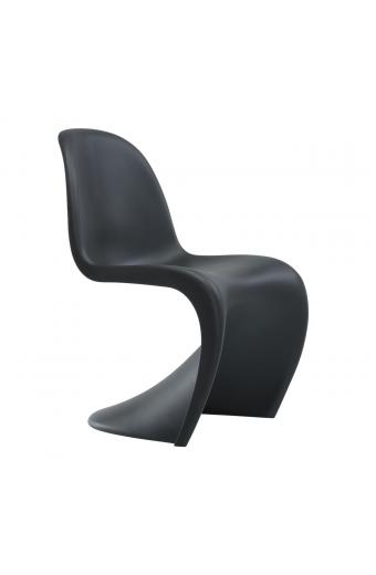 BLEND Καρέκλα Τραπεζαρίας Κουζίνας - PP Μαύρο - 50x58x85cm