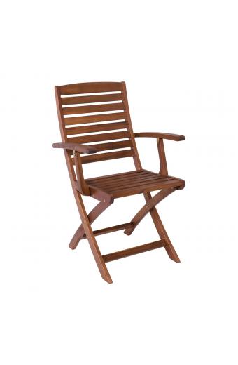 SPOT Πολυθρόνα Πτυσσόμενη Ξύλο Acacia - 55x54x90cm