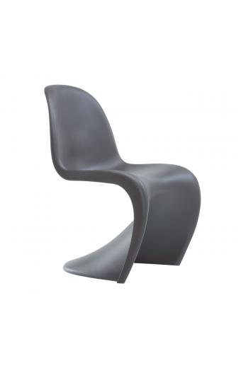 BLEND Καρέκλα Τραπεζαρίας Κουζίνας - PP Γκρι - 50x58x85cm