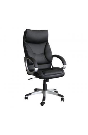 BF5700 Πολυθρόνα Διευθυντή Pu Μαύρο - 64x72x112/121cm