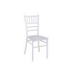 ILONA PP Καρέκλα Εστίασης Catering Στοιβαζόμενη PP-UV Άσπρο