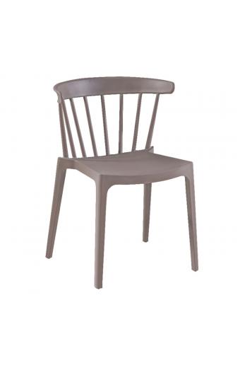 WEST Καρέκλα Κήπου - Βεράντας PP-UV Sand Beige - 53x53x75cm