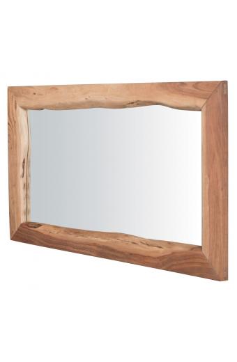 NATAL Καθρέπτης Ξύλο Ακακία Φυσικό - 100x4x70cm