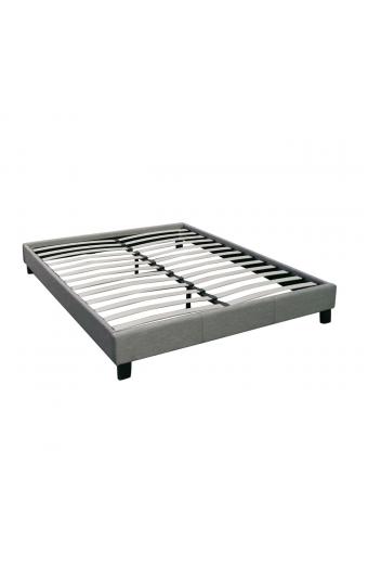 ΥΠΟΣΤΡΩΜΑ WILTON K/D Ύφασμα Γκρι - 167x211x29 (Στρώμα 160x200)cm