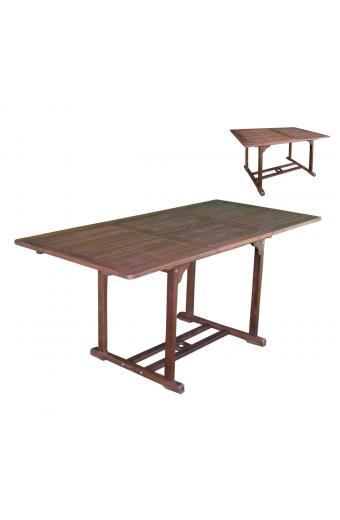 GARDEN Τραπέζι Επεκτεινόμενο Ξύλο Acacia - 120+50x80 H.74cm