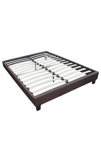 ΥΠΟΣΤΡΩΜΑ WILTON K/D PU Σκούρο Καφέ - 167x211x29 (Στρώμα 160x200)cm