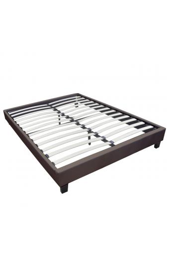 ΥΠΟΣΤΡΩΜΑ WILTON K/D PU Σκούρο Καφέ - 157x211x29 (Στρώμα 150x200)cm