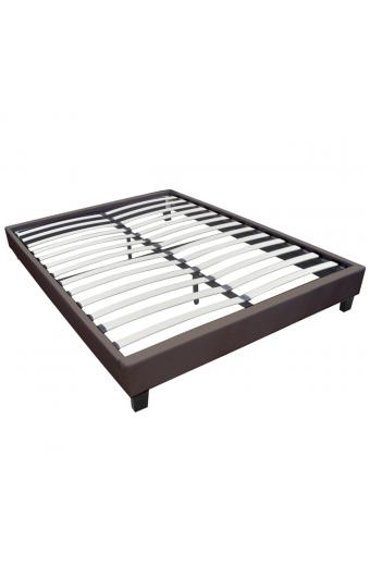 ΥΠΟΣΤΡΩΜΑ WILTON K/D PU Σκούρο Καφέ - 97x211x29 (Στρώμα 90x200)cm
