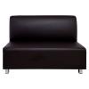 BANDY 2Θέσιος Καναπές Pu Καφέ - 130x71x88cm
