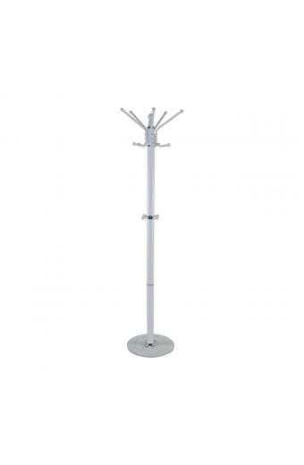 PROMO Καλόγερος Μέταλλο Βαφή Άσπρο - Φ36cm H.172cm