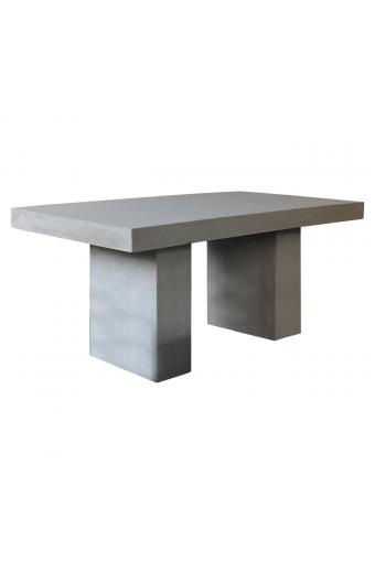 CONCRETE Τραπέζι Cement Grey - 160x90x75cm
