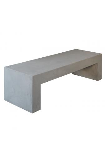 CONCRETE Πάγκος Cement Grey - 150x40x40cm