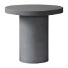 CONCRETE Cylinder τραπέζι Cement Grey - Φ80cm H.75cm