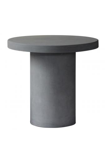 CONCRETE Cylinder τραπέζι Cement Grey - Φ80cm H.75cm