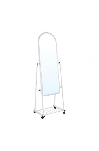 ROLLAND Big Καθρέπτης Δαπέδου Μέταλλο Βαφή Άσπρο - 50x40x160cm