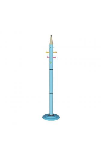 PENCIL Καλόγερος Μέταλλο Βαφή Μπλε - Φ37x170cm