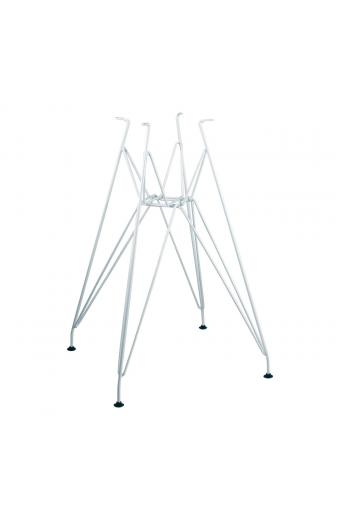 EIFEL Βάση Τραπεζιού Μέταλλο Βαφή Άσπρο (2,60 kg) - 50x50x75cm