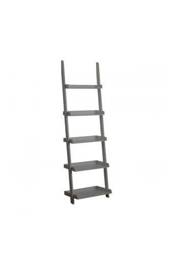SHELF Βιβλιοθήκη - Ραφιέρα Γκρι - 56x32x189cm
