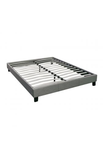 ΥΠΟΣΤΡΩΜΑ WILTON K/D Ύφασμα Γκρι - 97x211x29 (Στρώμα 90x200)cm