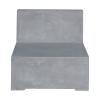 CONCRETE Καρέκλα Σαλονιού Κήπου - Βεράντας, Cement Grey - 69x81x65cm