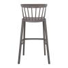 WEST Σκαμπό BAR, PP-UV Sand Beige - 54x51x103cm