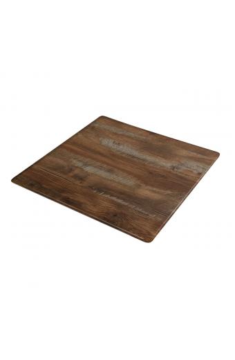 Contract Sliq Sandy Supreme Επιφάνεια Τραπεζιού τ.Werzalit Απόχρωση Yukon Oak - 70x70cm/18mm