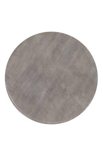 Contract Sliq Normal Επιφάνεια Τραπεζιού τ.Werzalit, Απόχρωση Cement - Φ80cm/16mm