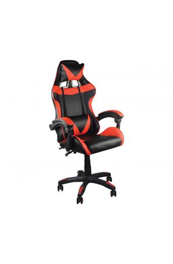 BF7850 Gaming Πολυθρόνα Γραφείου Διευθυντή Pu Μαύρο-Κόκκινο - 63x70x117/127cm