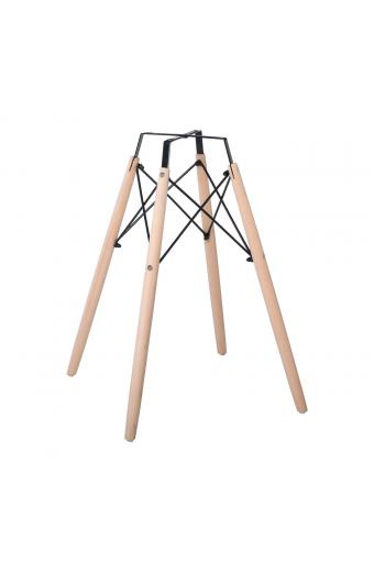 ART Wood Βάση Τραπεζιού Φυσικό (2,70kg) - 54x54x70 / Eπιφάνειες 60-80cm