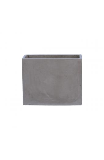 FLOWER POT-2 Cement Grey 50x20x40cm - 50x20x40cm