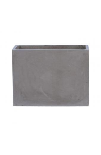 FLOWER POT-2 Cement Grey 70x40x50cm - 70x40x50cm