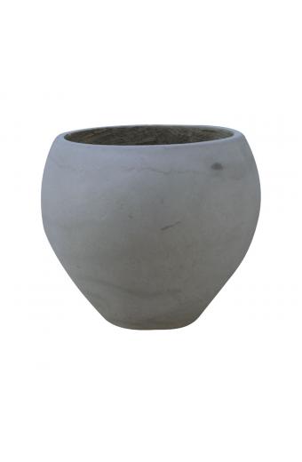 FLOWER POT-5 Cement Grey Φ55x40cm - Φ55x40cm