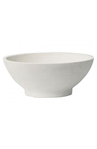 FLOWER POT-9 Απόχρωση Milk White - Φ74x30cm