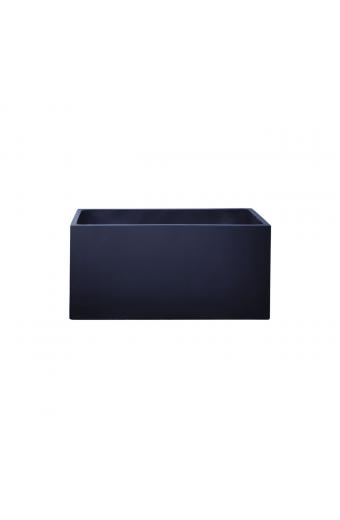FLOWER POT-12 Απόχρωση Dark Grey - 80x40x40cm