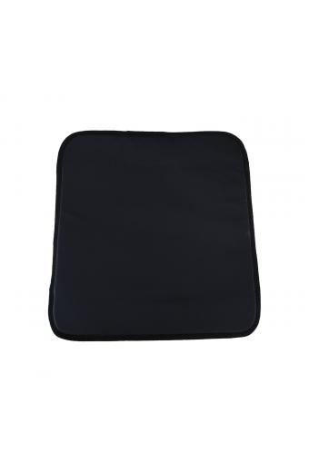 PATON Μαξιλάρι Πολυθρόνας Pu Μαύρο - 42x45x1cm
