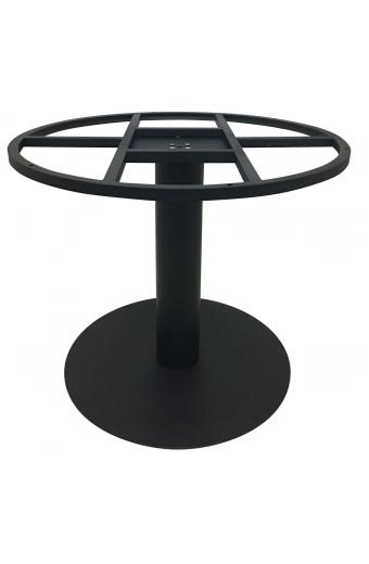 FALCON Βάση Τραπεζιού Μέταλλο Βαφή Μαύρο - Φ88cm H.72cm