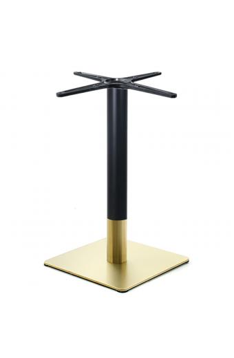 RIVA Βάση Τραπεζιού Gold Inox #201 - Black (14,50 kg) - 45x45cm H.72cm