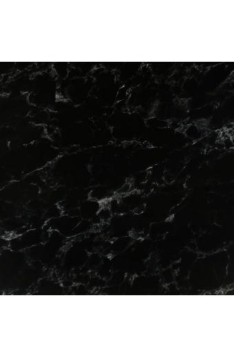 HPL (High Pressure Laminated) Επιφάνεια Τραπεζιού Απόχρωση Black Marble, Εξωτερικού χώρου - 80x80cm/12mm